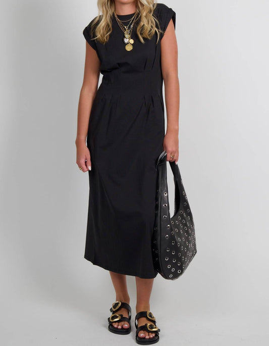 Frame - Jersey Nipped Midi Dress