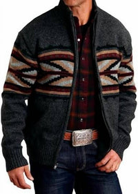 Stetson - Men's Wool Arrow Western Sweater