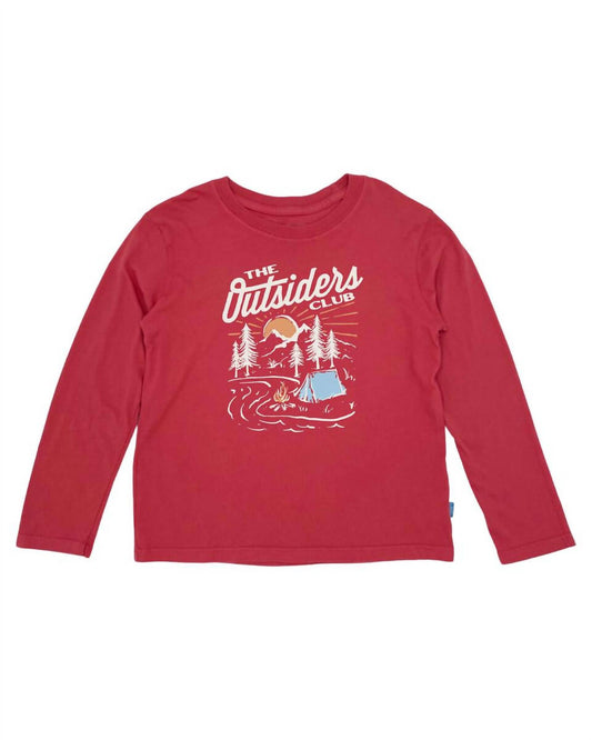 Feather 4 Arrow - Kid's The Outsiders Club Long Sleeve Tee