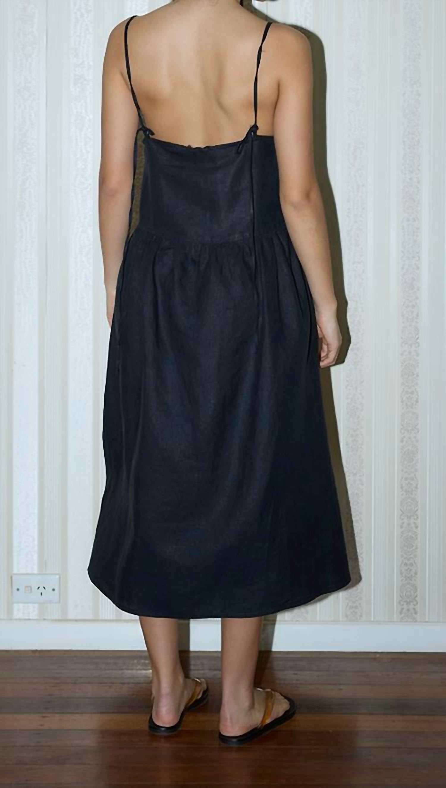 Deiji Studios - Gathered Halter Dress