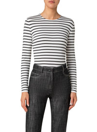 Akris Punto - Sailor Stripe Crewneck Top