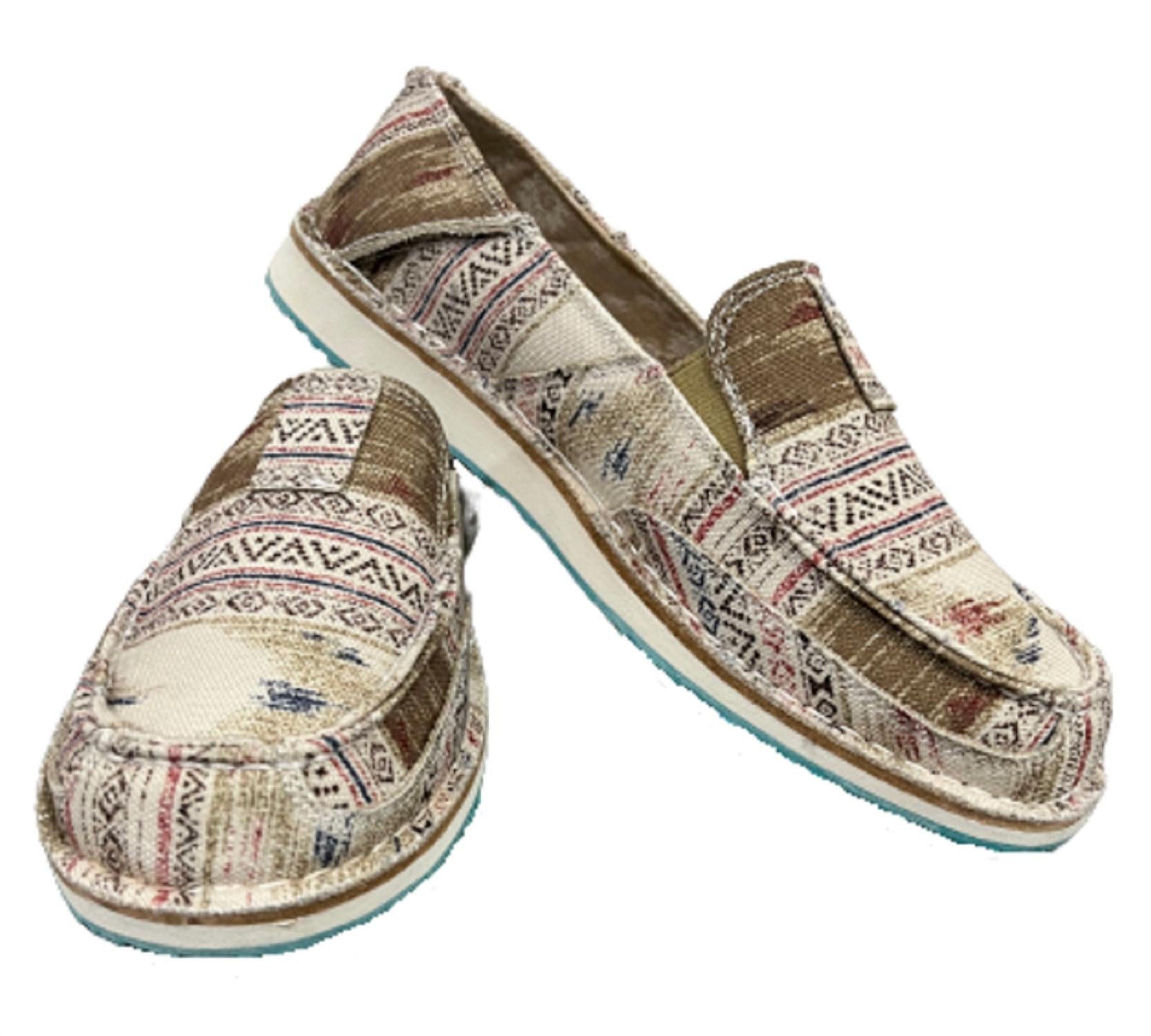 Very G - Women's Aztec Design Annie Slip On Shoes