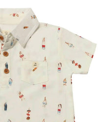Me & Henry - Boy's Molokai Romper