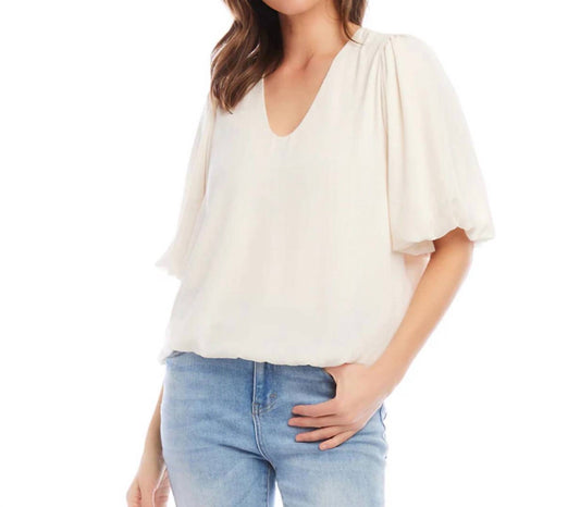 Karen Kane - Puff Sleeve Top