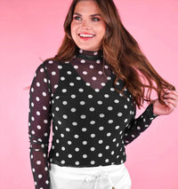 Jess Lea - Keigan Mesh Top