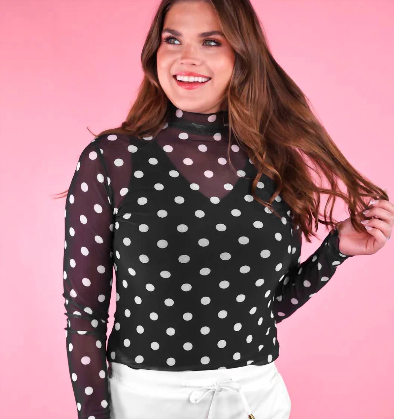 Jess Lea - Keigan Mesh Top