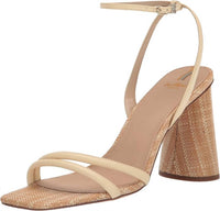 Sam Edelman - Women's Kia Open Toe Ankle Strap Block Heeled Wide Sandals