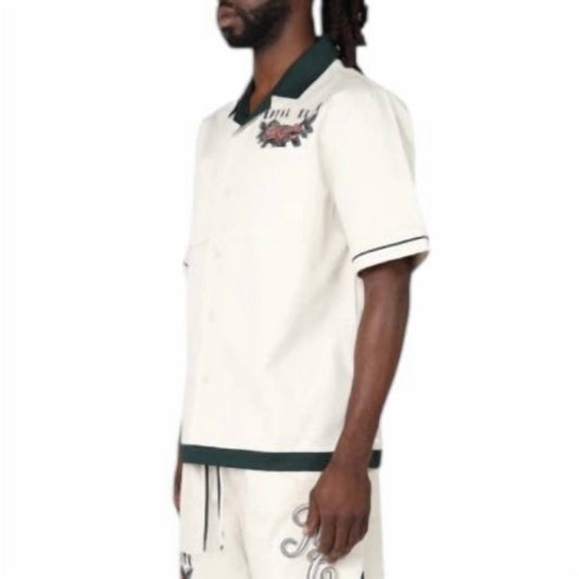 Smoke Rise - Boxy Country Club Short Sleeve Buttoned Down Set