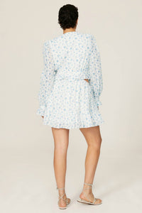 One33 Social - Cutout Floral Mini Dress