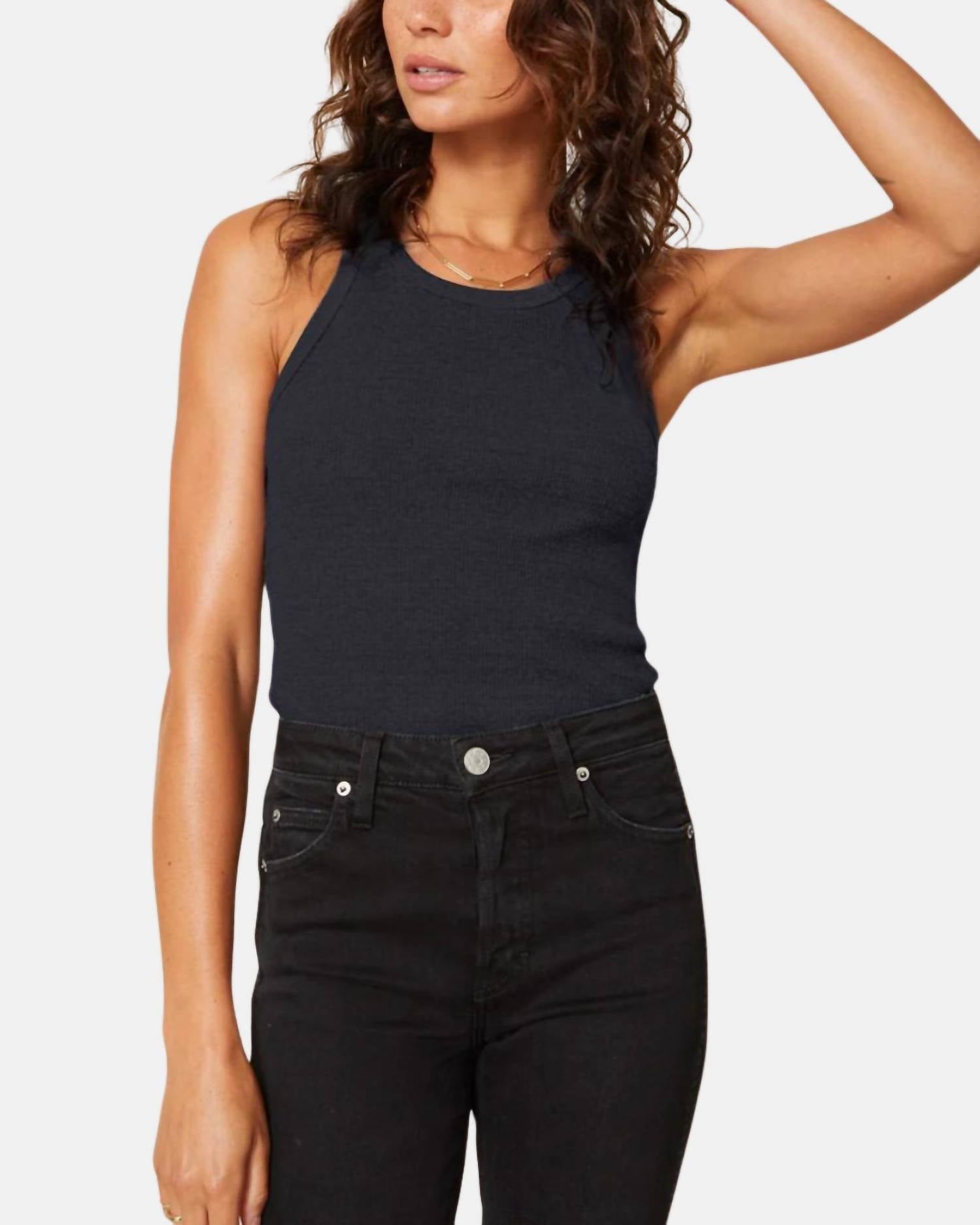 Amo - Long Rib Tank Top