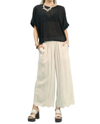 Umgee - Scalloped Bottoms
