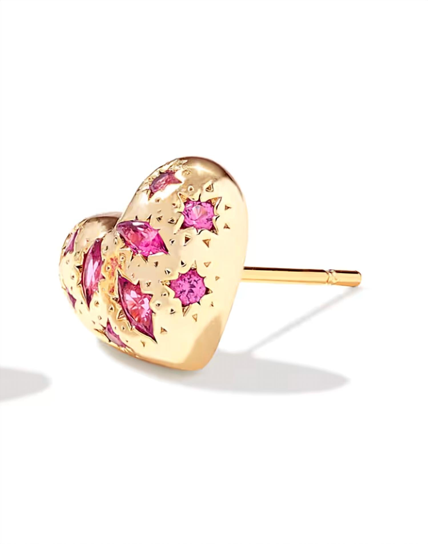 Kendra Scott - Women's Holland Heart Stud Earrings