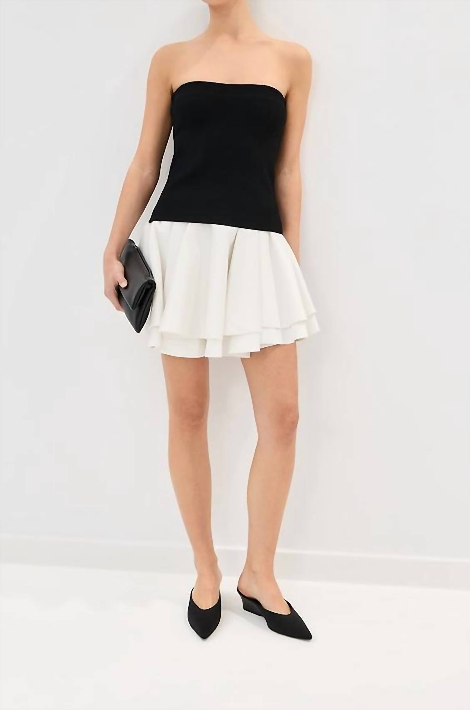 Simkhai - Isabelle Strapless Mini Dress