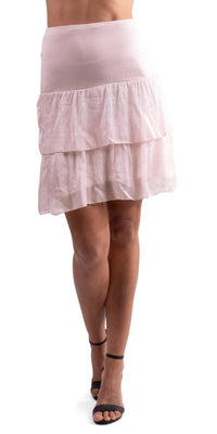 Gigi Moda - Aida Short Tiered Mini Skirt