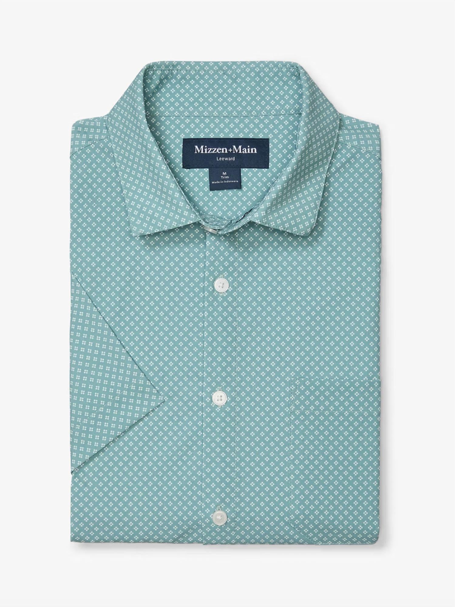 Mizzen + Main - Leeward Short Sleeve Button Down Shirt