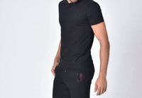 Eight X - Crew Neck With Silicone Logo T-Shirt