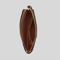Coach - Corner Signature Canvas Zip Wristlet