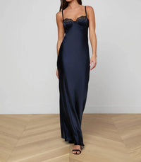 L'Agence - Shayla Silk Lace Gown