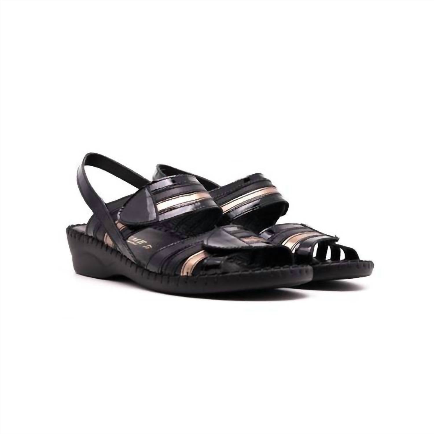 Laplume - Women's Anya Wedge Sandals