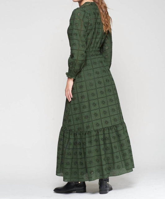 Vilagallo - Eyelet Long Dress