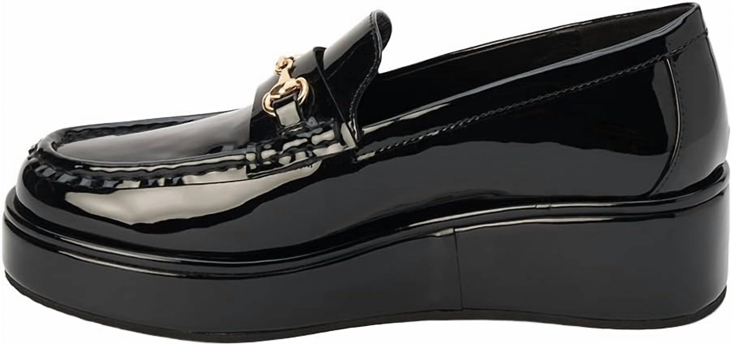 Matisse Women's Kimbra Platform Loafer in black - women's flats - detail view