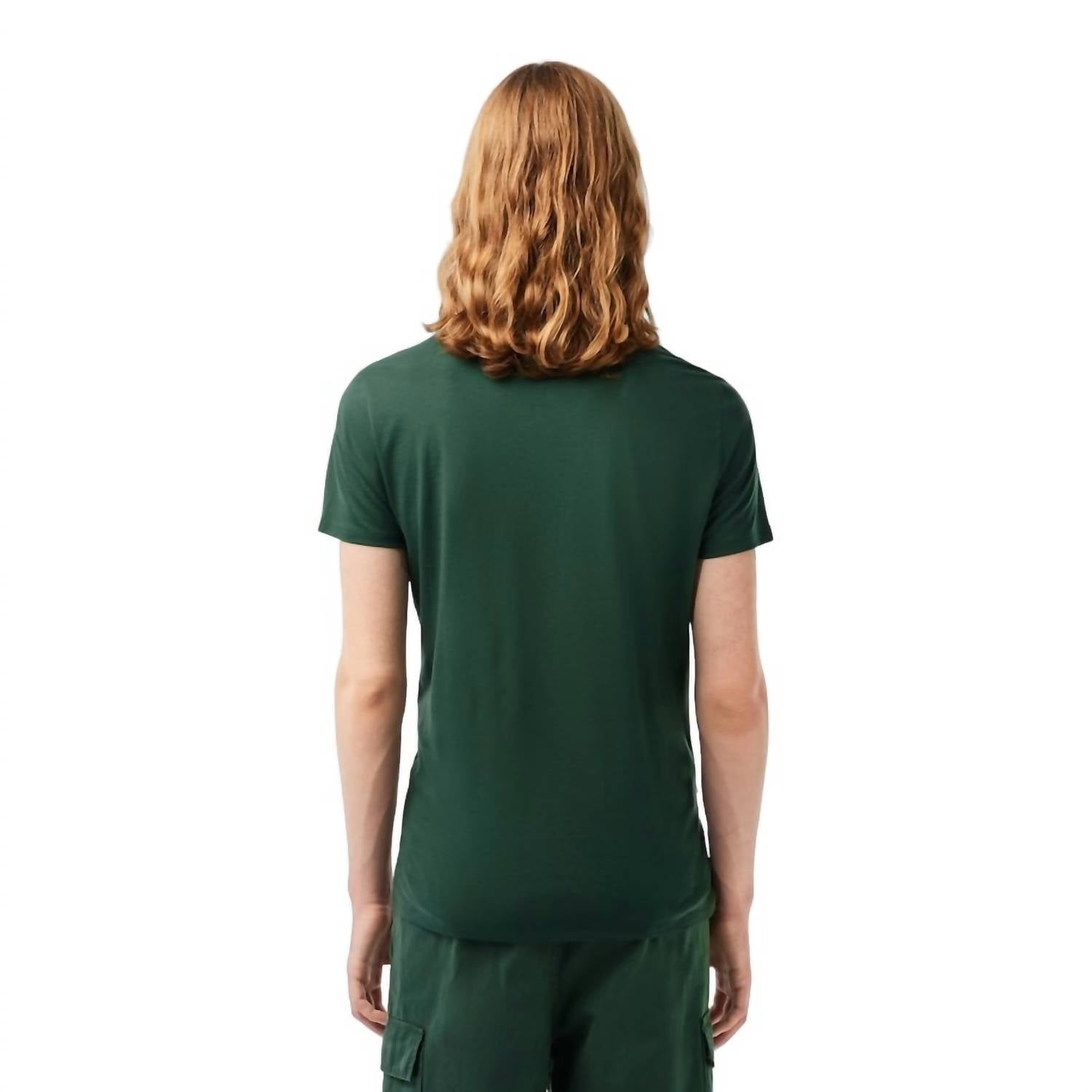 Lacoste - Short Sleeve Crew Neck Pima Cotton Jersey T-shirt