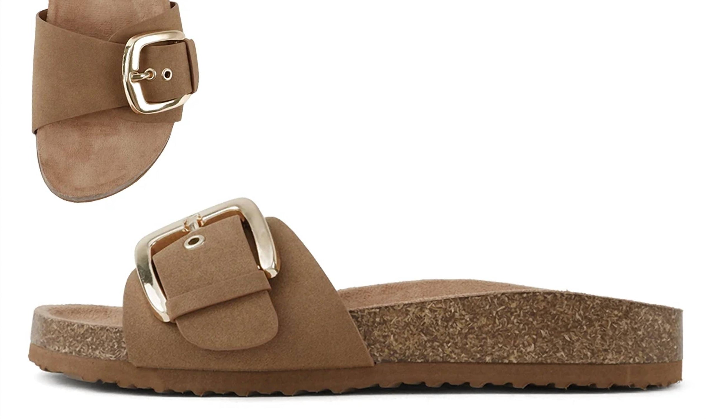 Soda - Women's Lizzy Tan Slide