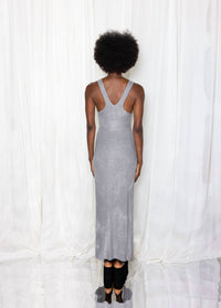 Nanushka - Ofelia melange maxi dress