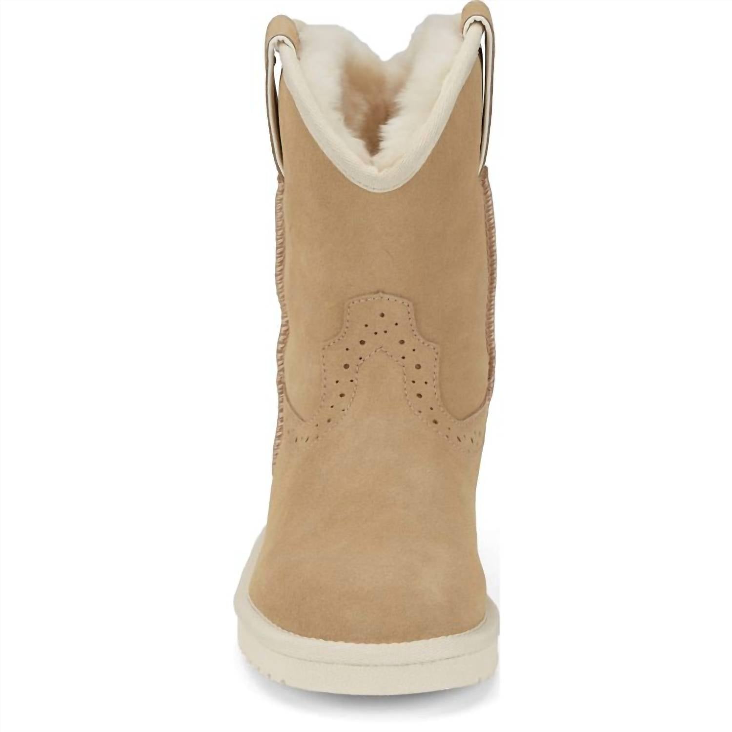 Justin - Women's Heidi Suede Shearling Boots