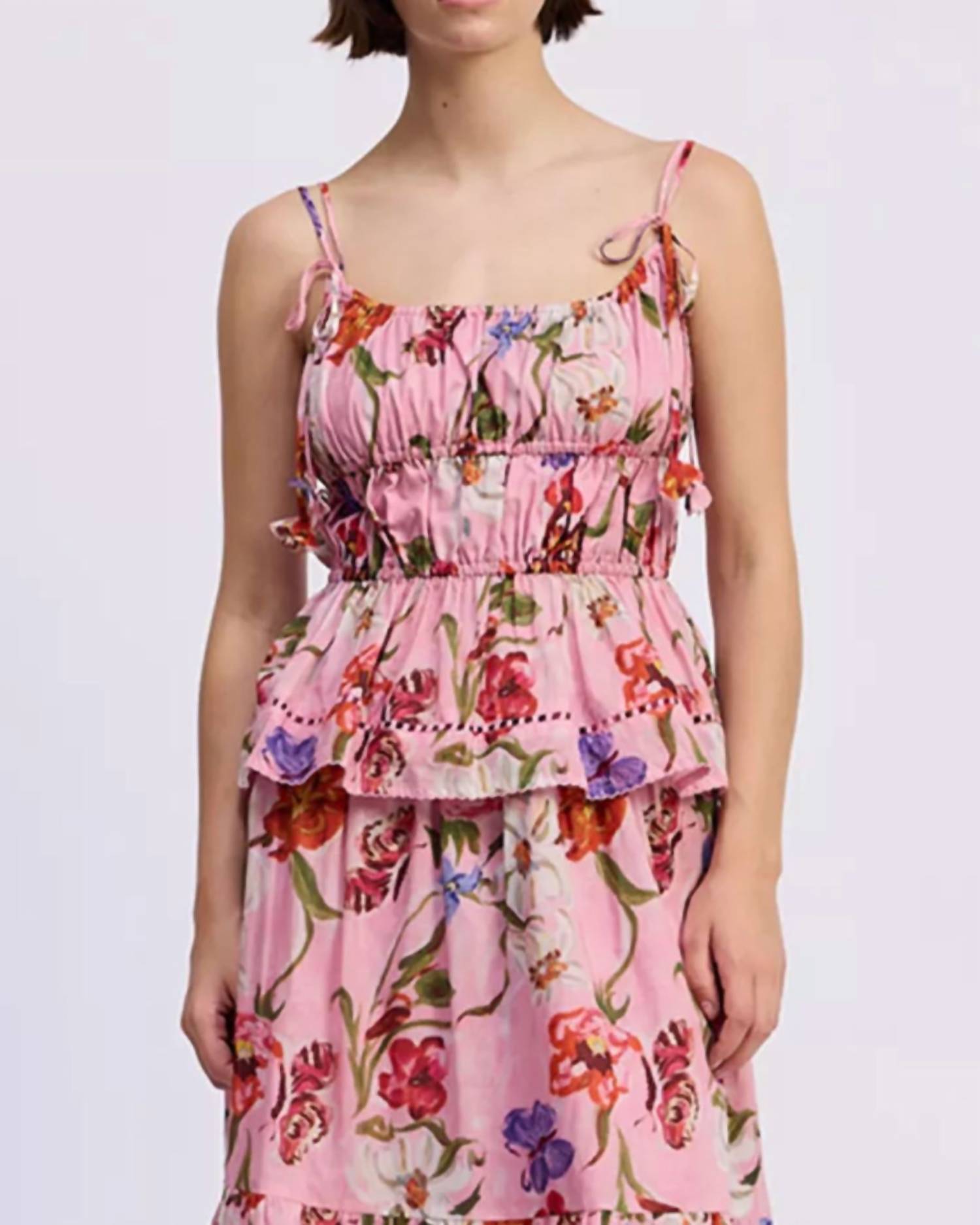 En Saison - Celeste Peplum Top