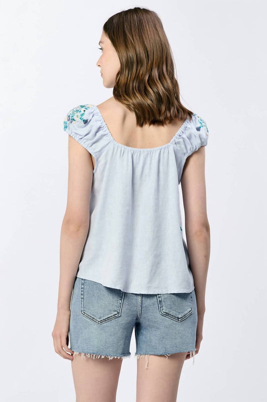 Dear John Denim - Kinney Embroidery Top