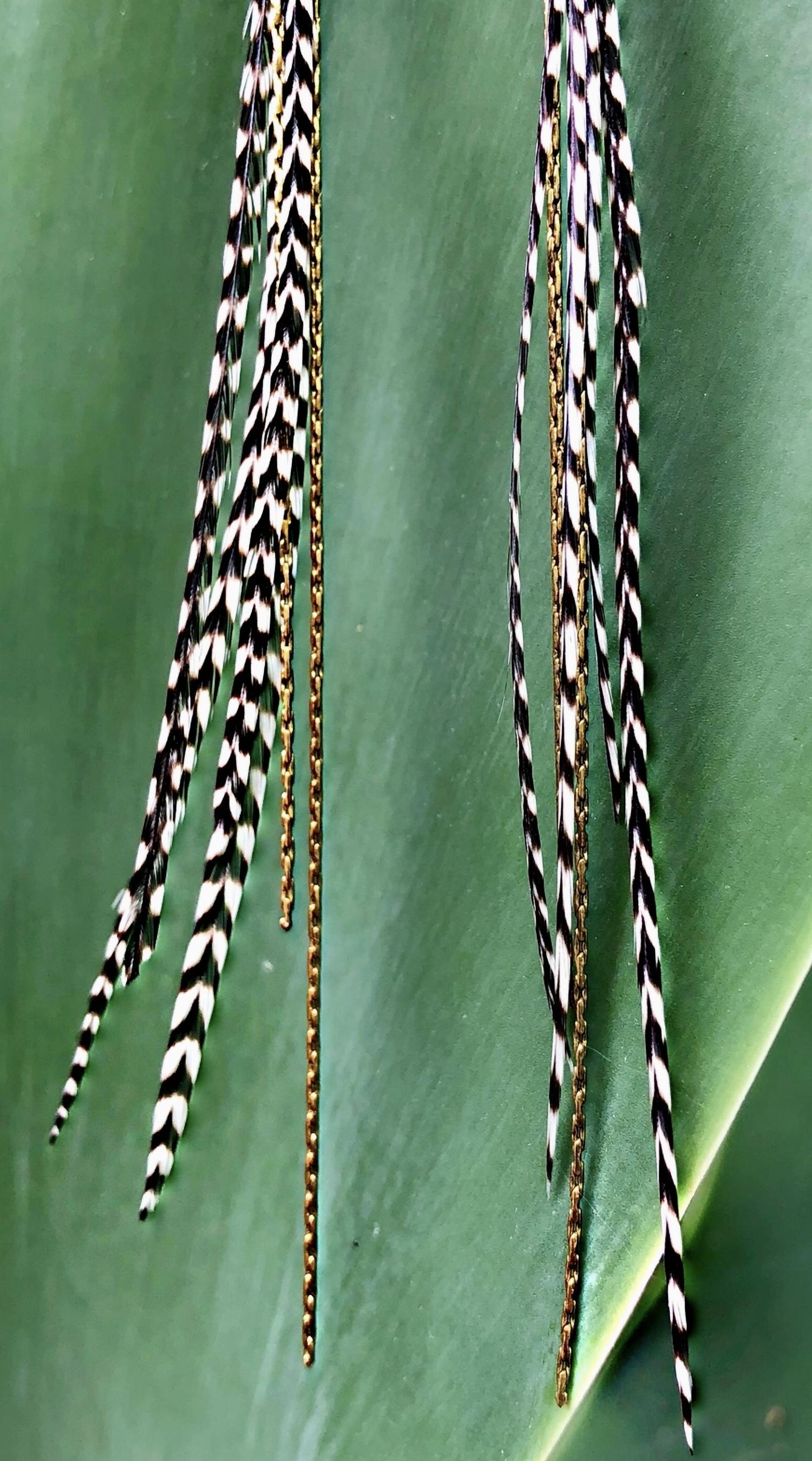 Astali - Women's Mini Feather Earrings