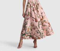 Alice + Olivia - Hana Floral Print Midi Dress