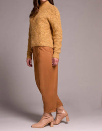 Tribal - Mock Neck Drop Shoulder Sweater