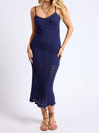Sage The Label - Cappuccino Knit Midi Dress