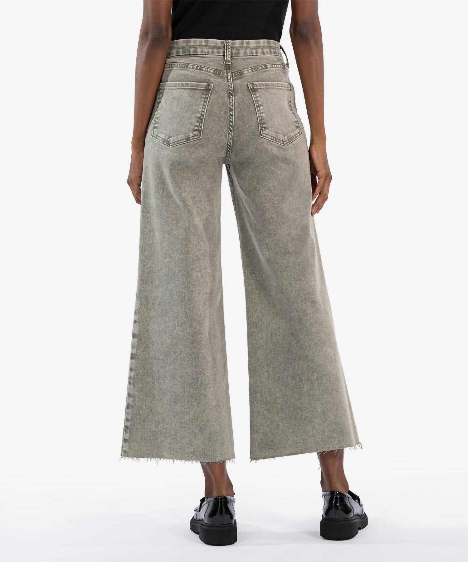 Kut From The Kloth - Meg High Rise Fab Ab Wide Leg Jeans