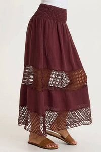 Xcvi - Fola Cotton Crochet Lace Skirt