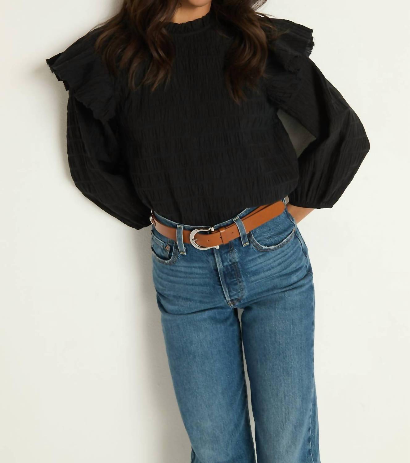 Nation Ltd - Aria Ruffle Top