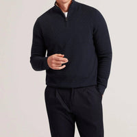 Ted Baker - Jeremee Branded Texture Zip Neck Jumper Sweater