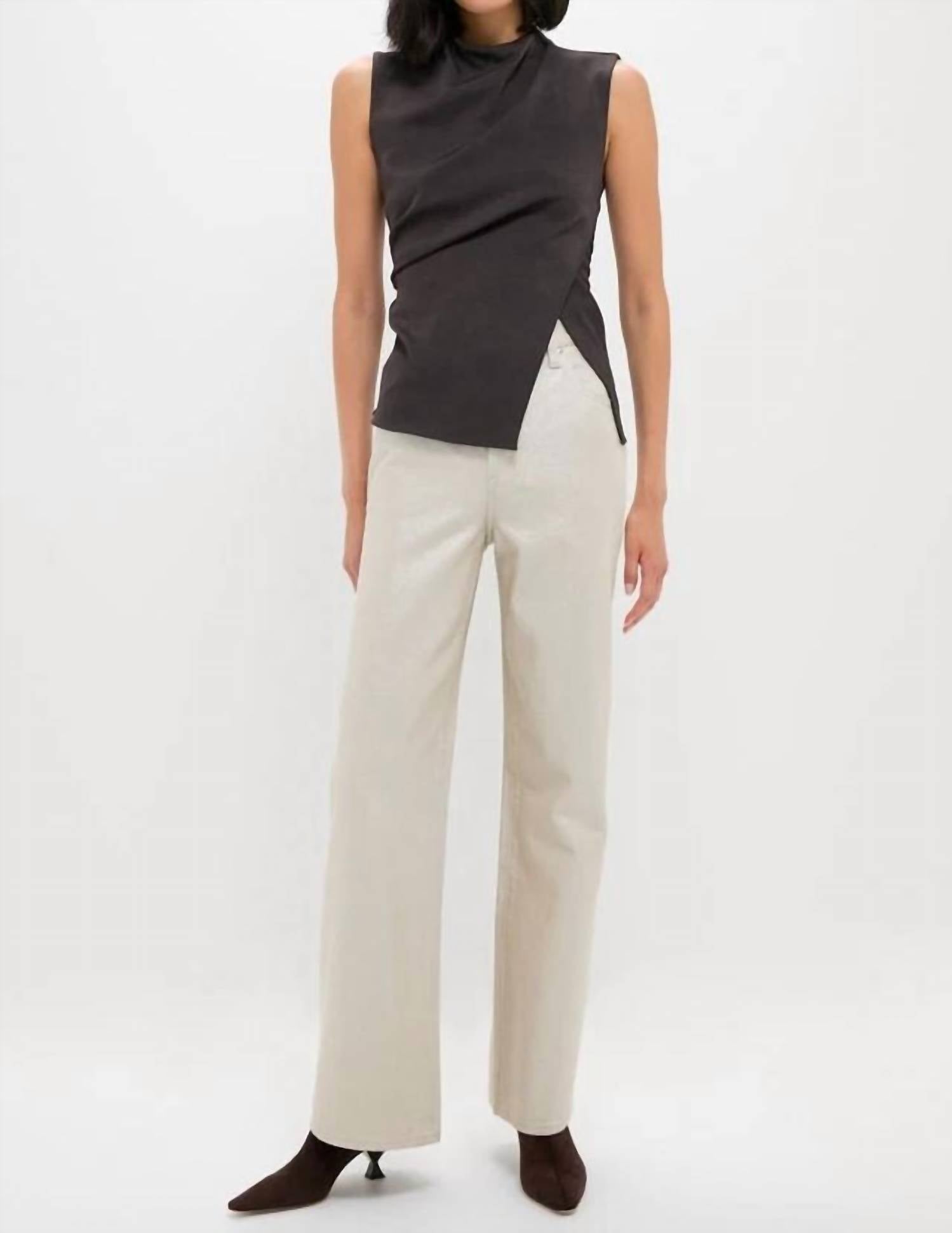 A.L.C. - SLEEVELESS BLOUSE