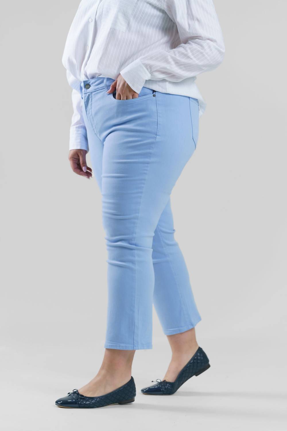 Nydj - Marilyn Straight Ankle Jeans - Plus Size