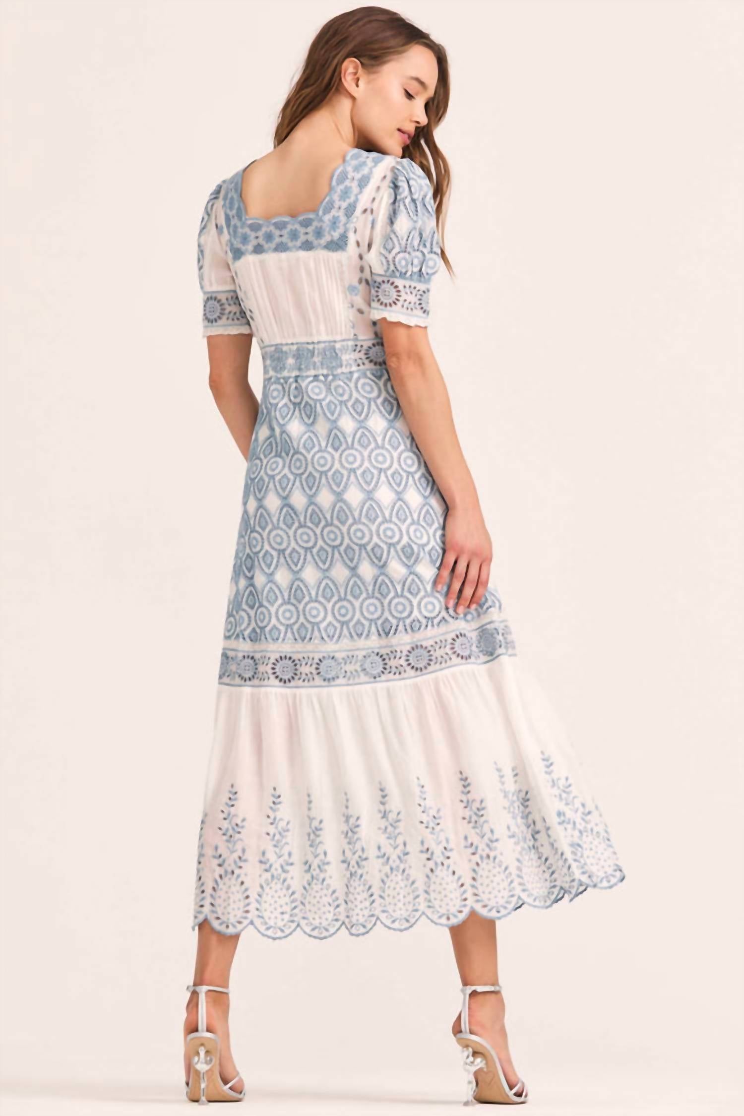 Loveshackfancy - Helena Midi Dress