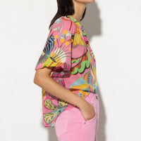 Luisa Cerano - Caribbean Print Blouse