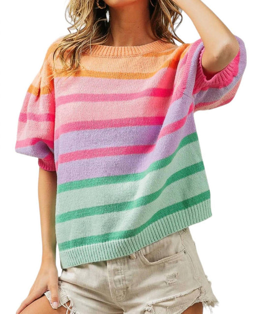 Bibi - Puff Sleeve Sweater