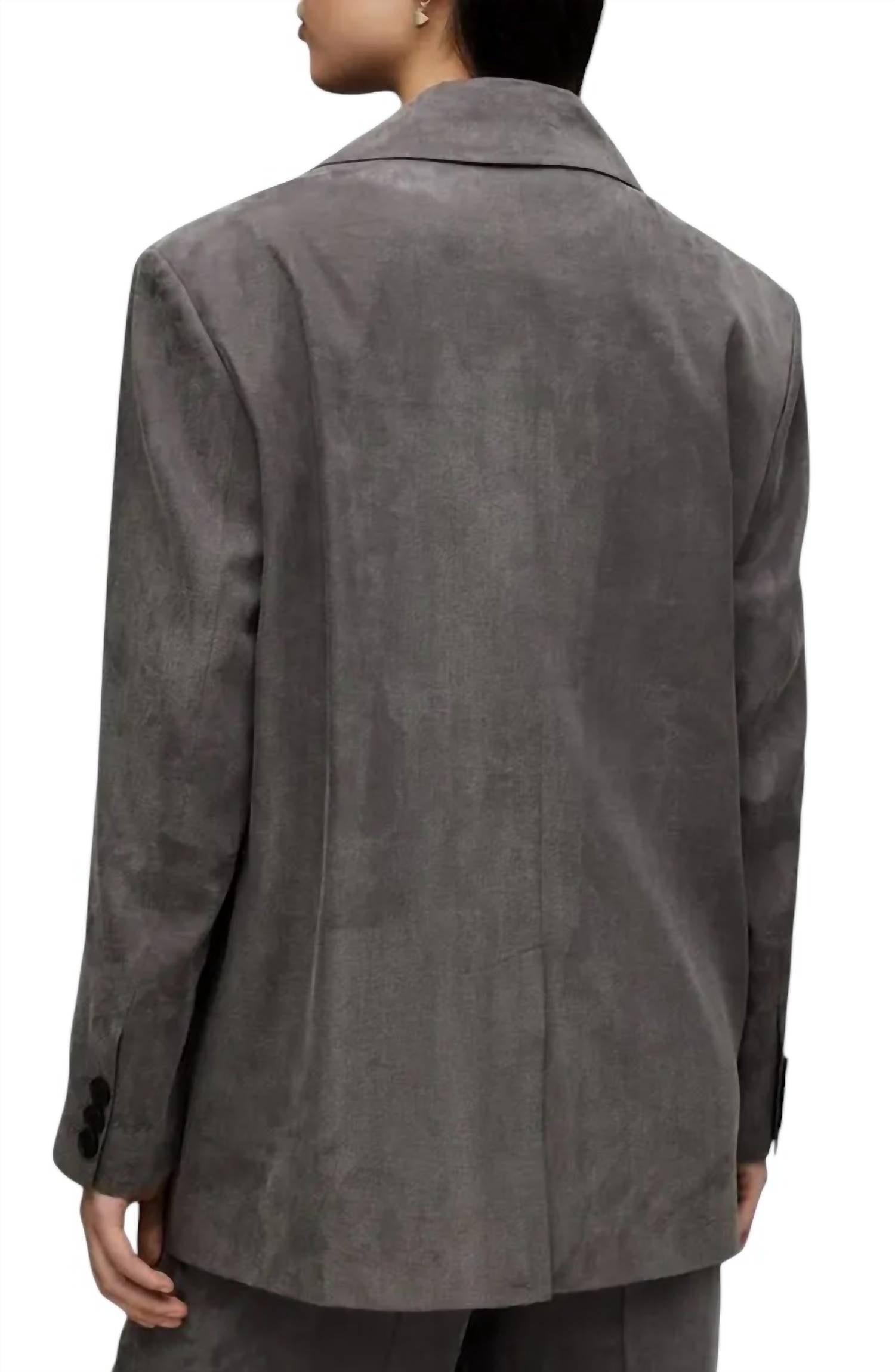 Allsaints - Elle Double Breasted Lightweight Blazer