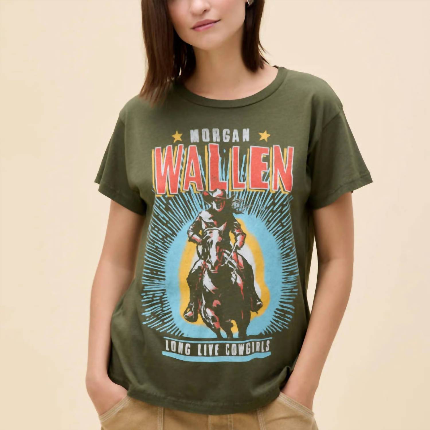 Daydreamer - Morgan Wallen Long Live The Cowgirls Solo Short Sleeve Tee