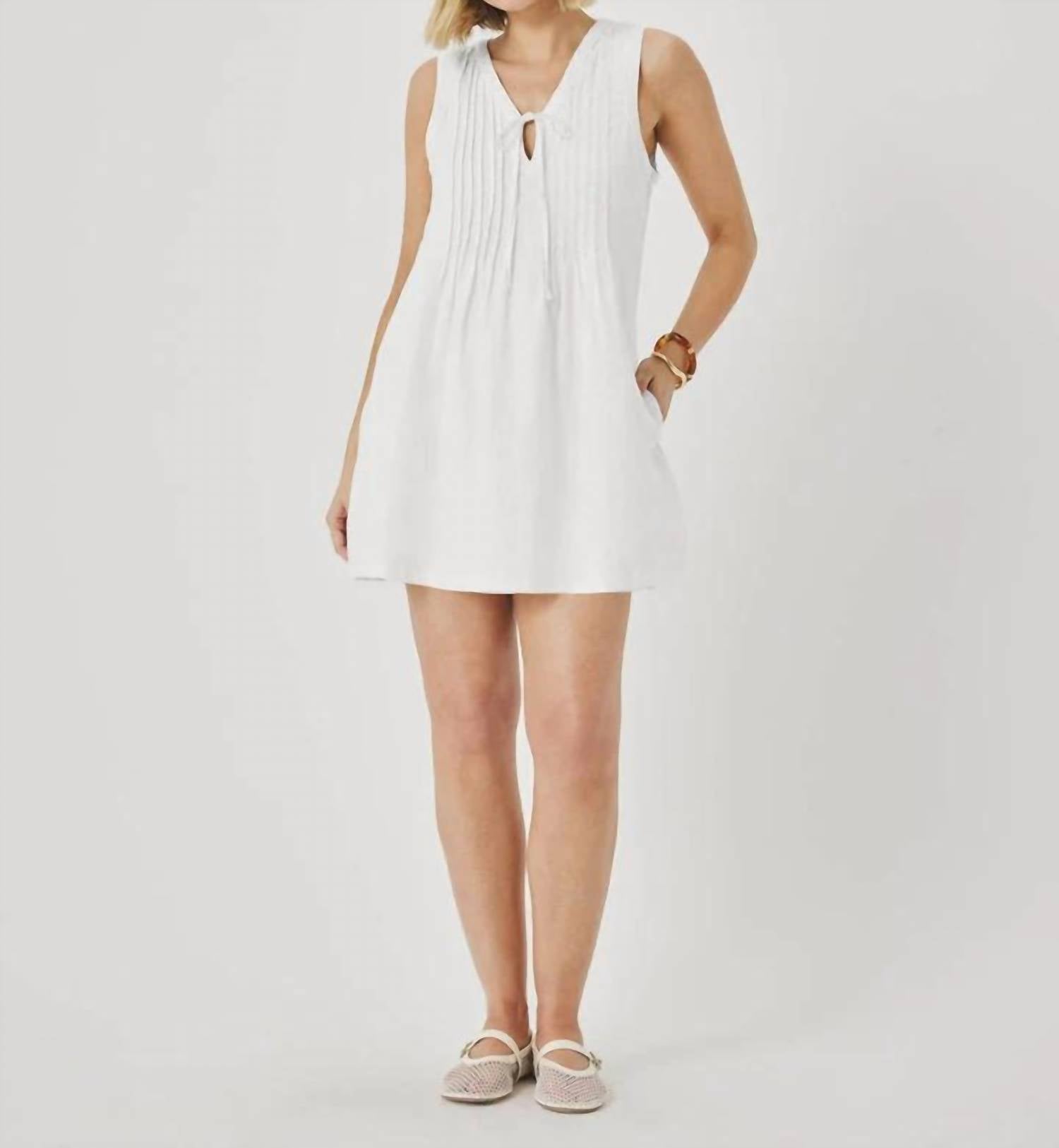 Splendid - Stella Linen Mini Dress