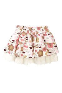 Petit Confection - Toddler's Daisy Corduroy Tiered Skirt