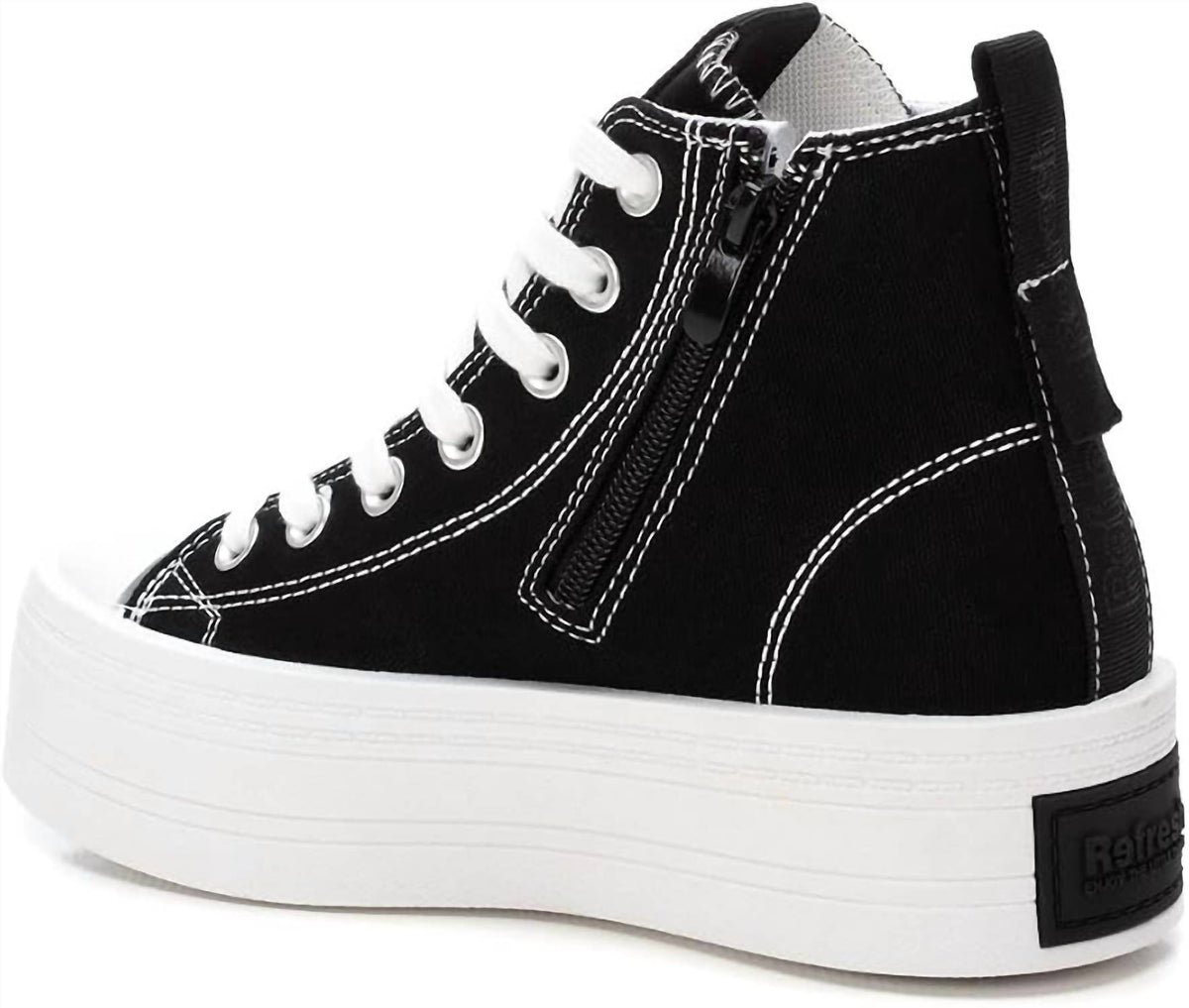 Refresh - Women's Zip Up Sneakers