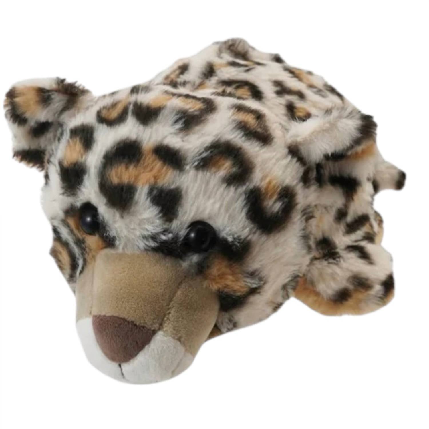 Creative Co-Op - Plush 2-in-1 Peek-A-Boo Lion Leopard Toy